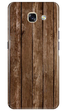 Wooden Look Mobile Back Case for Samsung A5 2017  (Design - 112)