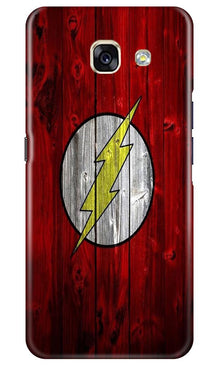 Flash Superhero Mobile Back Case for Samsung A5 2017  (Design - 116)