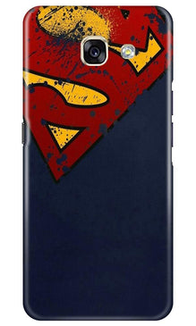 Superman Superhero Mobile Back Case for Samsung A5 2017  (Design - 125)