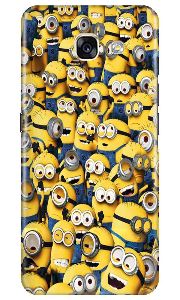 Minions Case for Samsung A5 2017  (Design - 126)