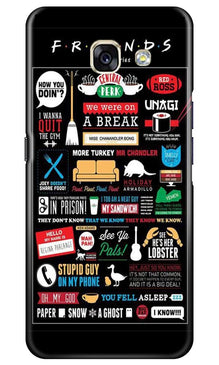 Friends Mobile Back Case for Samsung A5 2017  (Design - 145)