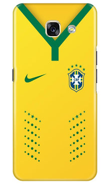 Brazil Mobile Back Case for Samsung A5 2017  (Design - 176)