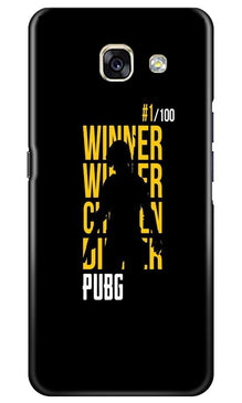 Pubg Winner Winner Mobile Back Case for Samsung A5 2017  (Design - 177)