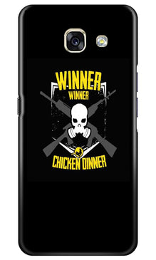 Winner Winner Chicken Dinner Mobile Back Case for Samsung A5 2017  (Design - 178)
