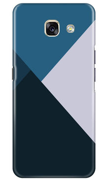 Blue Shades Mobile Back Case for Samsung A5 2017 (Design - 188)