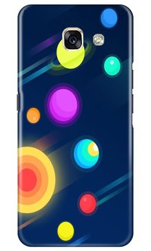Solar Planet Mobile Back Case for Samsung A5 2017 (Design - 197)