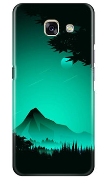 Moon Mountain Mobile Back Case for Samsung A5 2017 (Design - 204)