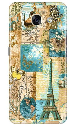 Travel Eiffel Tower Case for Samsung A5 2017 (Design No. 206)