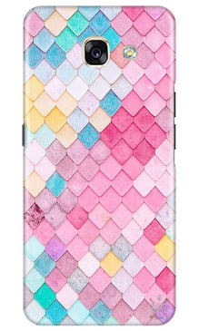 Pink Pattern Mobile Back Case for Samsung A5 2017 (Design - 215)
