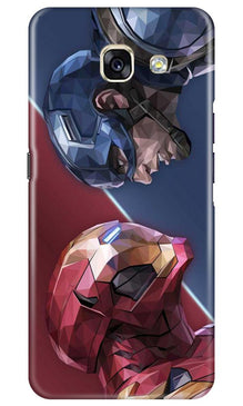 Ironman Captain America Mobile Back Case for Samsung A5 2017 (Design - 245)