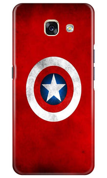 Captain America Mobile Back Case for Samsung A5 2017 (Design - 249)