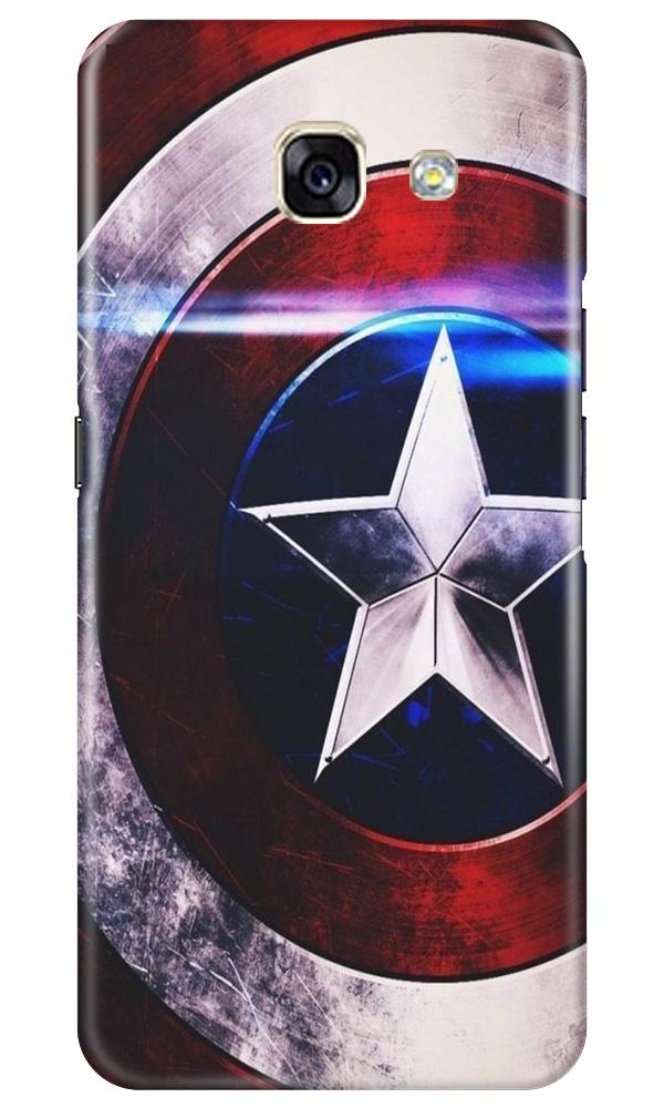 Captain America Shield Case for Samsung A5 2017 (Design No. 250)