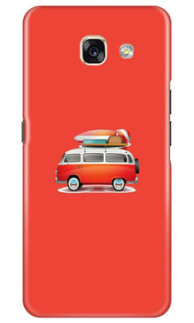 Travel Bus Mobile Back Case for Samsung A5 2017 (Design - 258)