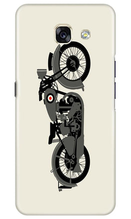 MotorCycle Case for Samsung A5 2017 (Design No. 259)