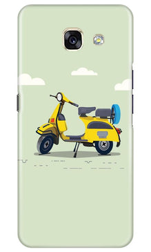 Vintage Scooter Mobile Back Case for Samsung A5 2017 (Design - 260)