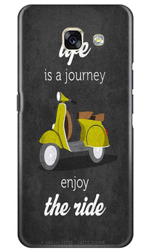 Life is a Journey Mobile Back Case for Samsung A5 2017 (Design - 261)