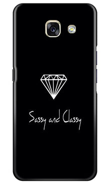 Sassy and Classy Mobile Back Case for Samsung A5 2017 (Design - 264)