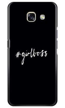 #GirlBoss Mobile Back Case for Samsung A5 2017 (Design - 266)