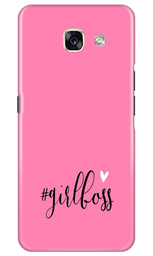 Girl Boss Pink Case for Samsung A5 2017 (Design No. 269)