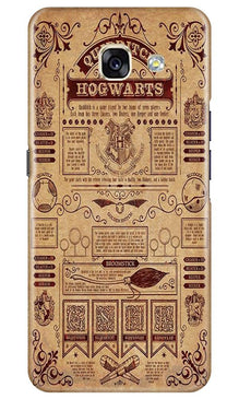 Hogwarts Mobile Back Case for Samsung A5 2017 (Design - 304)