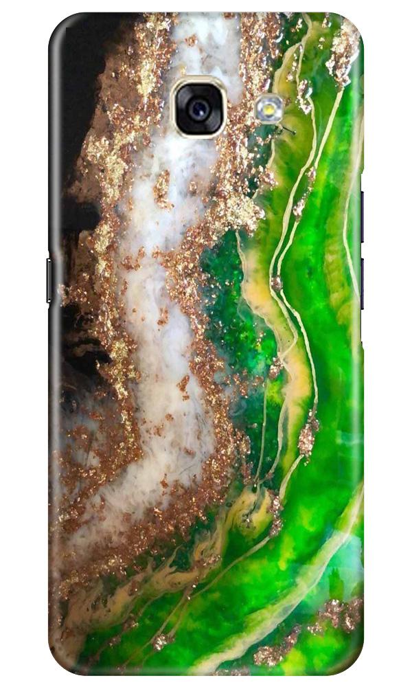 Marble Texture Mobile Back Case for Samsung A5 2017 (Design - 307)