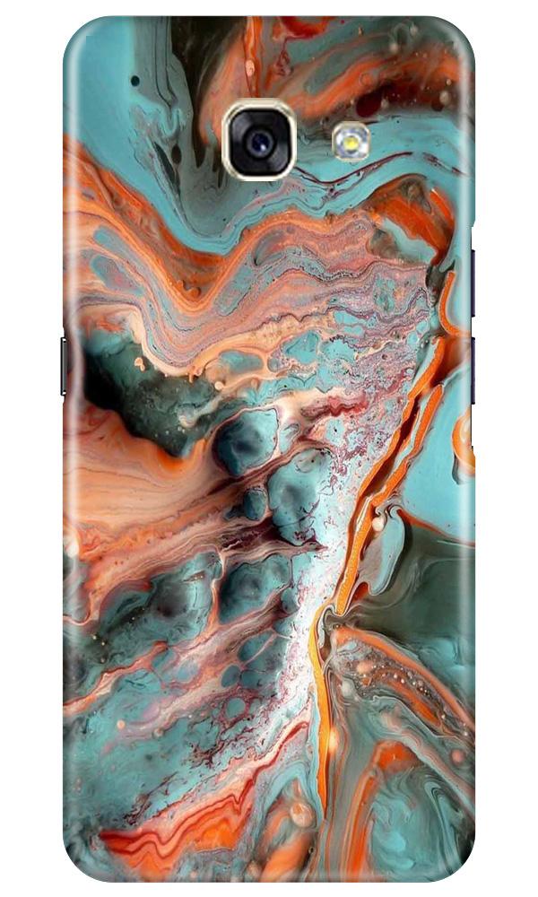 Marble Texture Mobile Back Case for Samsung A5 2017 (Design - 309)