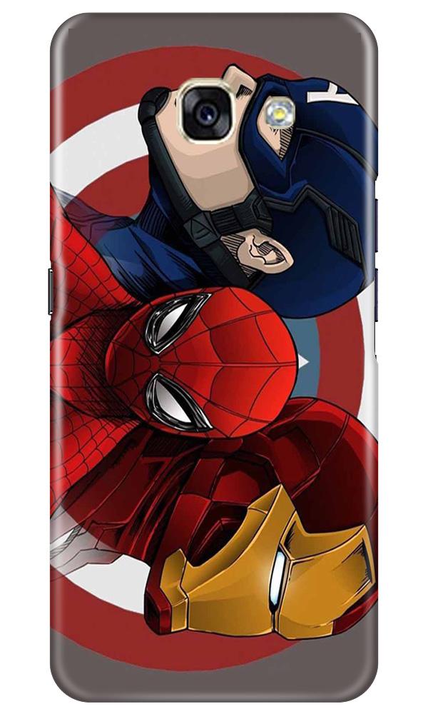 Superhero Mobile Back Case for Samsung A5 2017 (Design - 311)