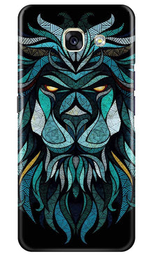 Lion Mobile Back Case for Samsung A5 2017 (Design - 314)