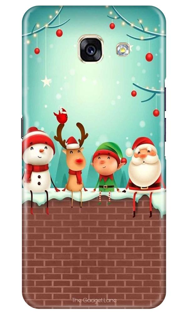 Santa Claus Mobile Back Case for Samsung A5 2017 (Design - 334)