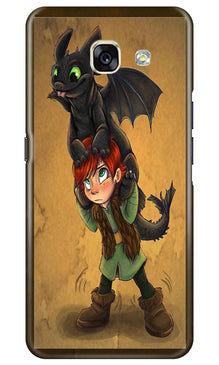 Dragon Mobile Back Case for Samsung A5 2017 (Design - 336)