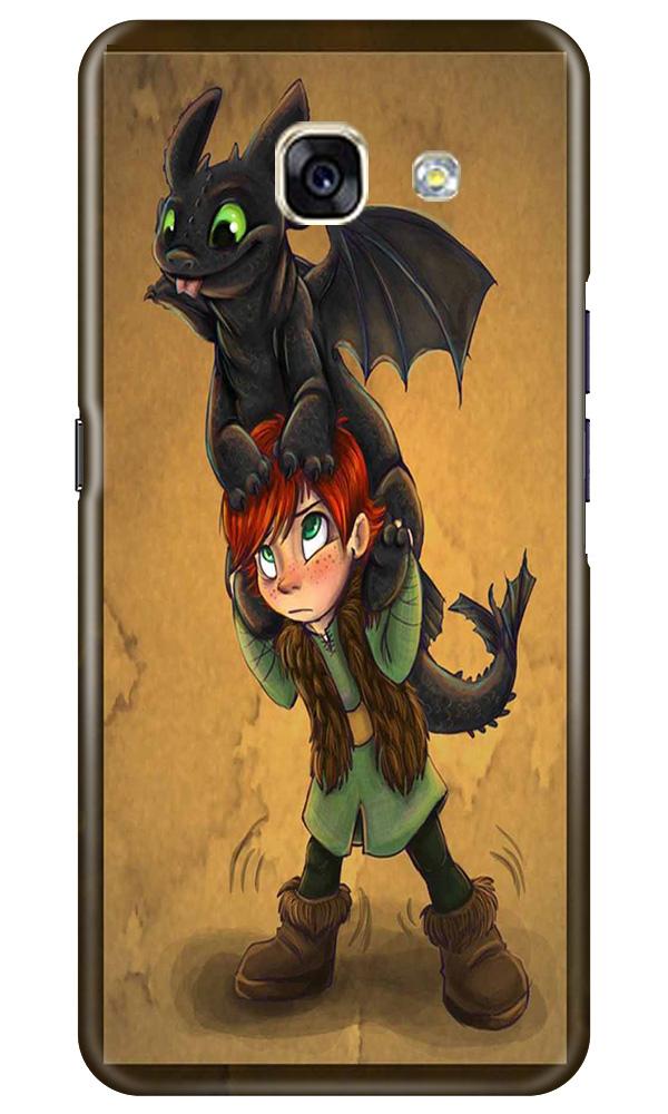 Dragon Mobile Back Case for Samsung A5 2017 (Design - 336)