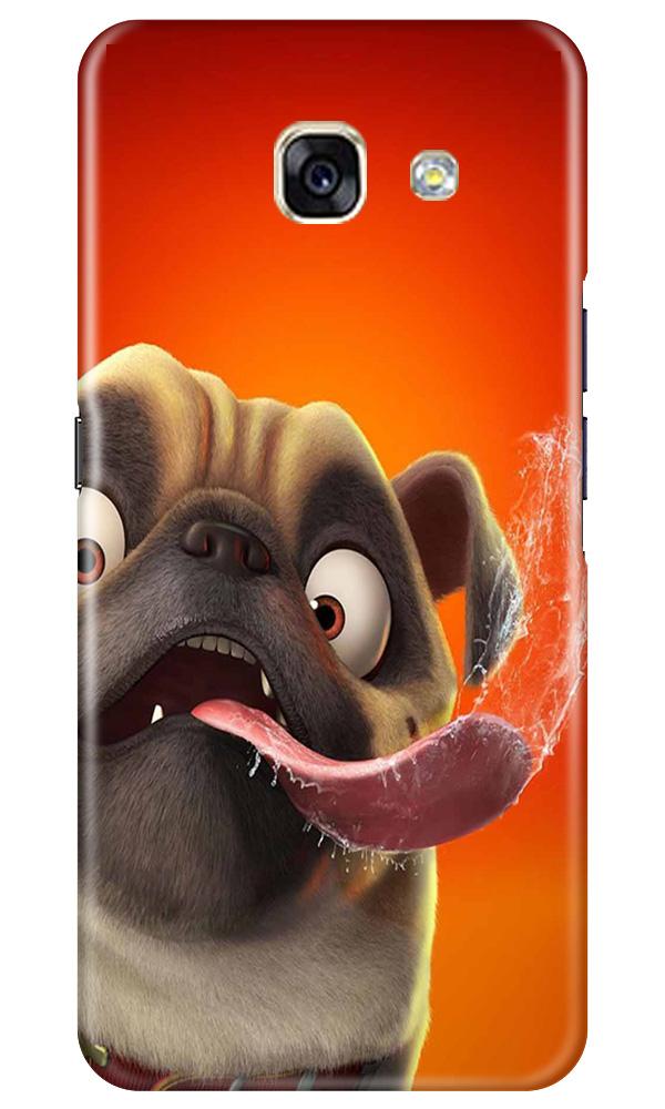 Dog Mobile Back Case for Samsung A5 2017 (Design - 343)