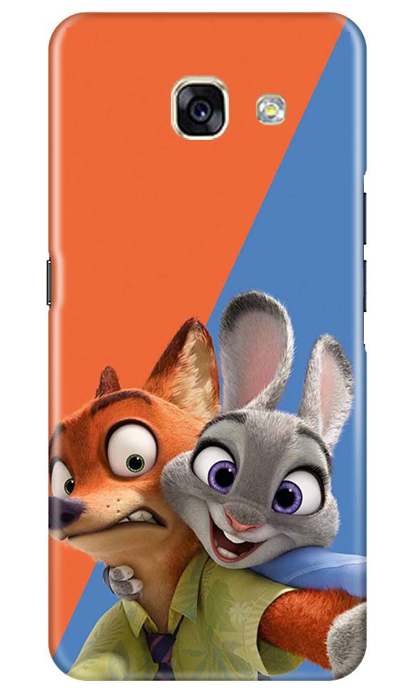 Cartoon Mobile Back Case for Samsung A5 2017 (Design - 346)