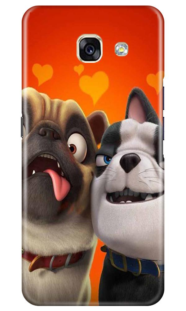 Dog Puppy Mobile Back Case for Samsung A5 2017 (Design - 350)
