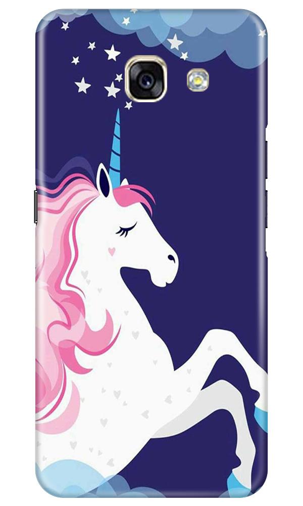 Unicorn Mobile Back Case for Samsung A5 2017 (Design - 365)