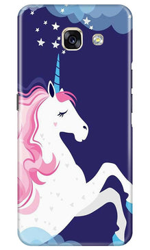 Unicorn Mobile Back Case for Samsung A5 2017 (Design - 365)