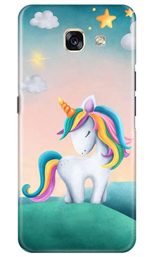 Unicorn Mobile Back Case for Samsung A5 2017 (Design - 366)
