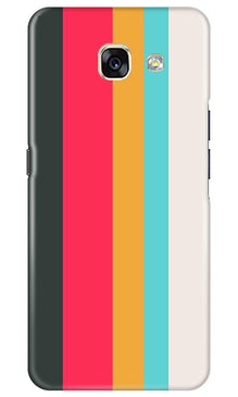 Color Pattern Mobile Back Case for Samsung A5 2017 (Design - 369)