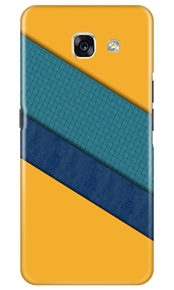 Diagonal Pattern Mobile Back Case for Samsung A5 2017 (Design - 370)