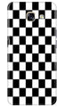 Black White Boxes Mobile Back Case for Samsung A5 2017 (Design - 372)