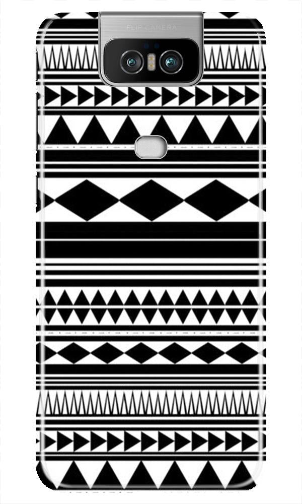 Black white Pattern Case for Asus Zenfone 6z