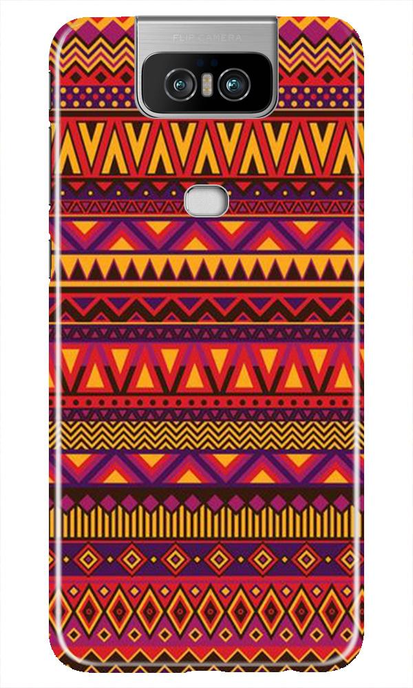 Zigzag line pattern2 Case for Asus Zenfone 6z