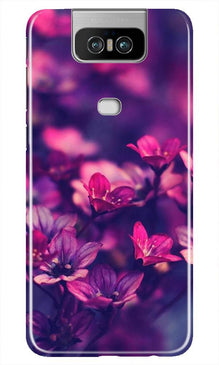 flowers Mobile Back Case for Asus Zenfone 6z (Design - 25)