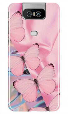 Butterflies Mobile Back Case for Asus Zenfone 6z (Design - 26)