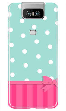 Gift Wrap Mobile Back Case for Asus Zenfone 6z (Design - 30)