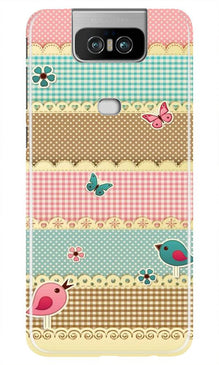 Gift paper Mobile Back Case for Asus Zenfone 6z (Design - 38)