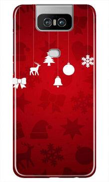 Christmas Mobile Back Case for Asus Zenfone 6z (Design - 78)