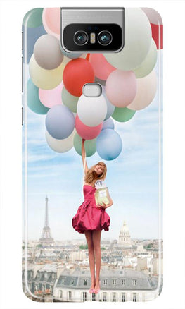 Girl with Baloon Case for Asus Zenfone 6z