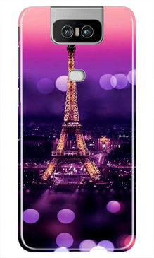 Eiffel Tower Mobile Back Case for Asus Zenfone 6z (Design - 86)
