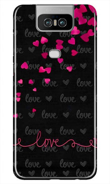 Love in Air Mobile Back Case for Asus Zenfone 6z (Design - 89)